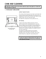 Preview for 31 page of Hotpoint BS62 Instructions For Installation And Use Manual