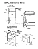 Preview for 38 page of Hotpoint BS62 Instructions For Installation And Use Manual