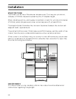 Preview for 30 page of Hotpoint C367G Instructions For Installation And Use Manual