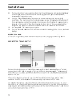 Preview for 32 page of Hotpoint C367G Instructions For Installation And Use Manual