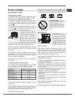 Preview for 15 page of Hotpoint CP 65 SP2/HA S Operating Instructions Manual