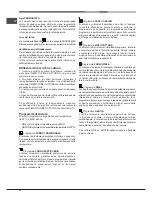 Preview for 16 page of Hotpoint CP 65 SP2/HA S Operating Instructions Manual