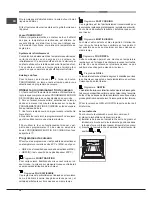 Preview for 34 page of Hotpoint CP 65 SP2/HA S Operating Instructions Manual