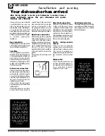 Preview for 9 page of Hotpoint DC 28 Instructions For Installation And Use Manual