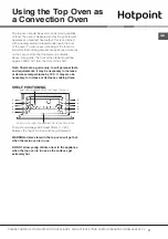 Preview for 11 page of Hotpoint DKU5 541 J C IX Instructions For Installation And Use Manual