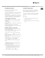 Preview for 13 page of Hotpoint DX 1032 CX S Instructions For Installation And Use Manual