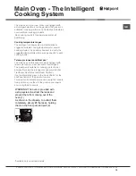 Preview for 19 page of Hotpoint DX 1032 CX S Instructions For Installation And Use Manual