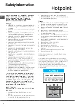 Preview for 4 page of Hotpoint DXD7 912 C IX Instructions For Use Manual