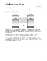 Preview for 37 page of Hotpoint EG94 Instructions For Installation And Use Manual