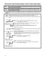 Preview for 16 page of Hotpoint EW61 User And Installation Manual