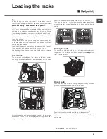 Preview for 9 page of Hotpoint EXPERIENCE FDLET 31020 Operating Instructions Manual