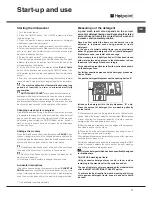 Preview for 11 page of Hotpoint FDUD 43133 ULTIMA Instructions For Use Manual