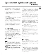 Preview for 13 page of Hotpoint FDUD 43133 ULTIMA Instructions For Use Manual