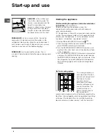 Preview for 6 page of Hotpoint FF187E Operating Instructions Manual