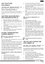 Preview for 25 page of Hotpoint FP 1005 AX0 Operating Instructions Manual