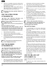 Preview for 26 page of Hotpoint FP 1005 AX0 Operating Instructions Manual