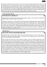 Preview for 99 page of Hotpoint FP 1005 AX0 Operating Instructions Manual