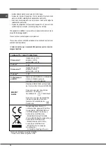 Preview for 14 page of Hotpoint FT 820.1 /HA S Operating Instructions Manual