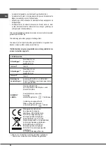 Preview for 50 page of Hotpoint FT 820.1 /HA S Operating Instructions Manual