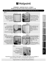 Preview for 1 page of Hotpoint FZA31 Instructions For Installation And Use Manual