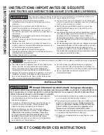 Preview for 14 page of Hotpoint HCM9CTCD Owner'S Manual And Installation Instructions