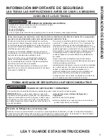 Preview for 27 page of Hotpoint HCM9CTCD Owner'S Manual And Installation Instructions