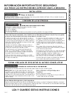 Preview for 33 page of Hotpoint HCM9DMWW Owner'S Manual And Installation Instructions