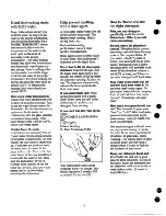 Preview for 6 page of Hotpoint HDA-997 Use And Care Manual