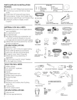 Preview for 2 page of Hotpoint HDA3500NBB - Dishwasher w/ 5 Wash Cycles 6PUSHBTN Installation Instructions Manual