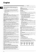 Preview for 10 page of Hotpoint HDI9EX Instructions For Use Manual