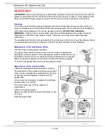 Preview for 17 page of Hotpoint HSFX.1 Service Information