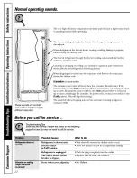 Preview for 22 page of Hotpoint HSM25GFRESA and Owner'S Manual And Installation Instructions