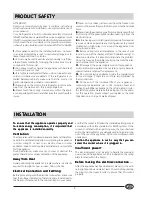 Preview for 3 page of Hotpoint HUZ121 Instructions For Installation And Use Manual