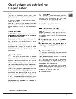 Preview for 25 page of Hotpoint LFK 7M121 Operating Instructions Manual