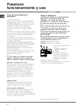 Preview for 54 page of Hotpoint LST 114 Operating Instructions Manual