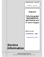 Hotpoint LTF11M121OUK Service Information preview