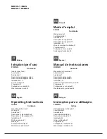 Preview for 1 page of Hotpoint MH 99.1 /HA S Operating Instructions Manual