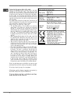 Preview for 22 page of Hotpoint MH 99.1 /HA S Operating Instructions Manual