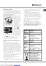 Preview for 3 page of Hotpoint OS 897D C IX/HP Operating Instructions Manual