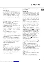 Preview for 9 page of Hotpoint OS 897D C IX/HP Operating Instructions Manual