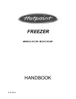 Hotpoint RC15P Handbook preview