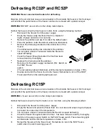 Preview for 8 page of Hotpoint RC15P Handbook