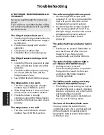 Preview for 20 page of Hotpoint RFA18 Instructions For Installation & Use