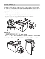 Preview for 9 page of Hotpoint RLA 21 Instructions For Installation And Use Manual