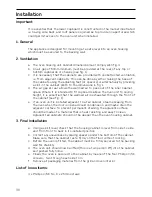 Preview for 30 page of Hotpoint S130E Mk2 Instructions For Installation And Use Manual