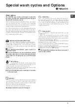 Preview for 13 page of Hotpoint Smart Tech FDFSM 31011 Instructions For Use Manual