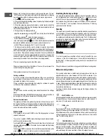 Preview for 8 page of Hotpoint SX 1049L C 0 X Operating Instructions Manual