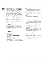 Preview for 8 page of Hotpoint SX 896L PX S Operating Instructions Manual