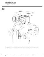 Preview for 24 page of Hotpoint UD53X Instructions For Installation And Use Manual