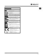 Preview for 5 page of Hotpoint WDL 520P Instructions For Use Manual